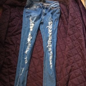 Skinny boyfriend jeans